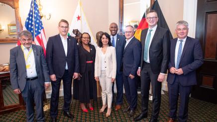 Germany Delegation Visits the Capitol