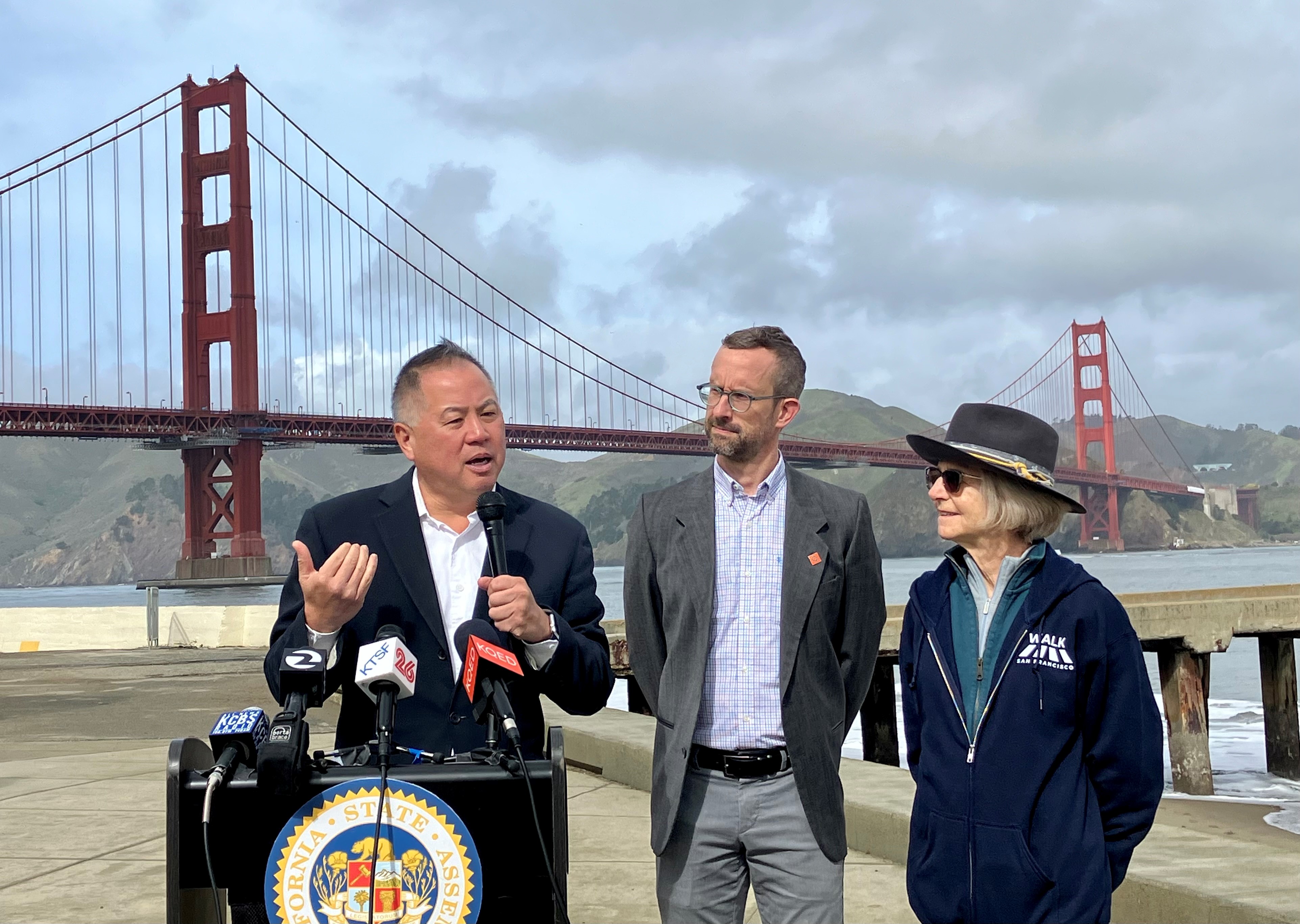New Legislation By Assemblymember Ting Keeps Bridge Crossings In California Free for Pedestrians and Bicyclists